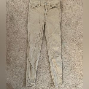 American Eagle Khaki Skinny Pants Size 00 Short